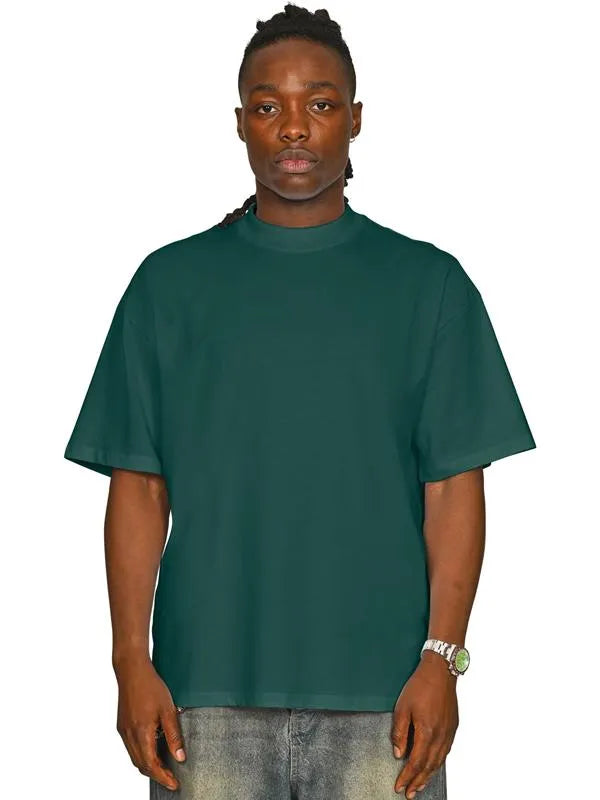 Premium Combed 220 Oversize Fit Extended Neck Tee Adult