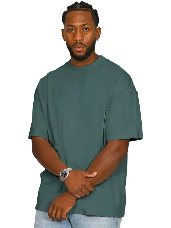 Premium Combed 220 Oversize Fit Extended Neck Tee Adult